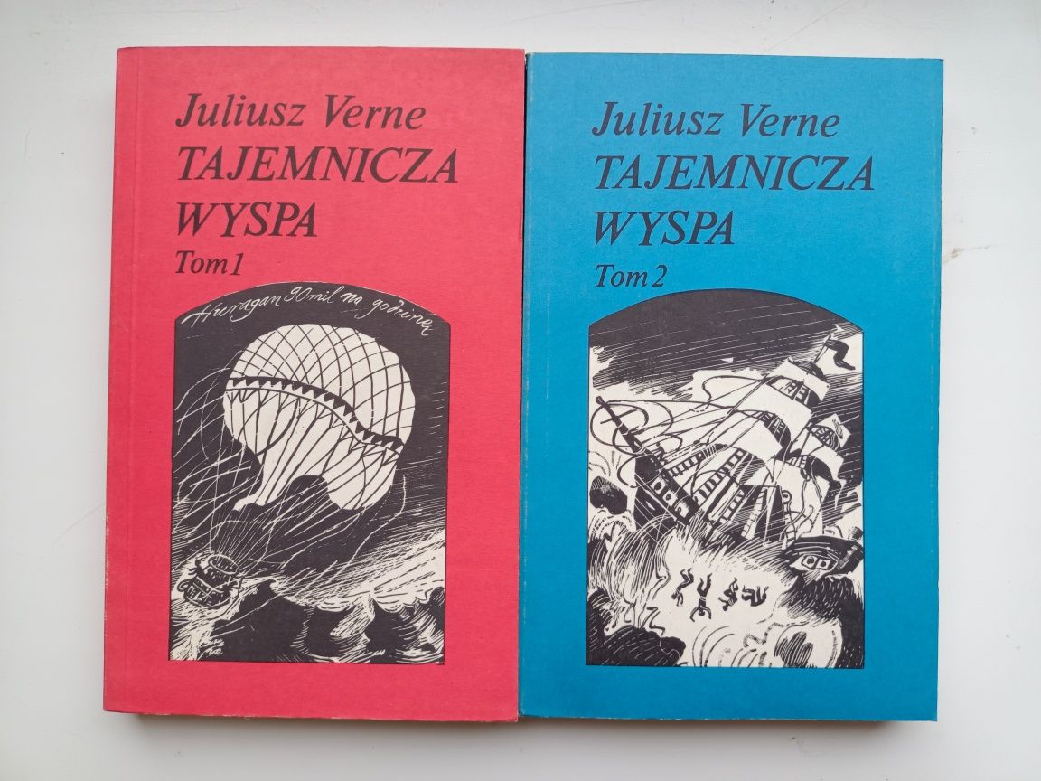 "Tajemnicza wyspa", Juliusz Verne