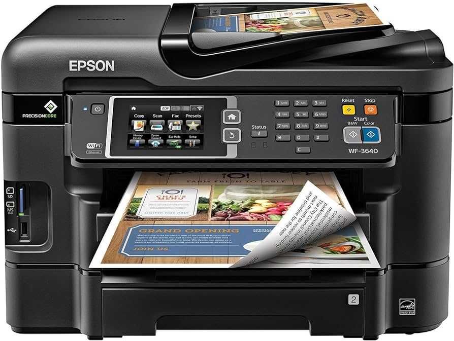 EPSON WORKFORCE WF 3640 MULTIFUNCOES