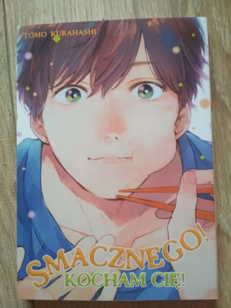 Smacznego! Kocham Cię! - Kurahashi Tomo manga yaoi