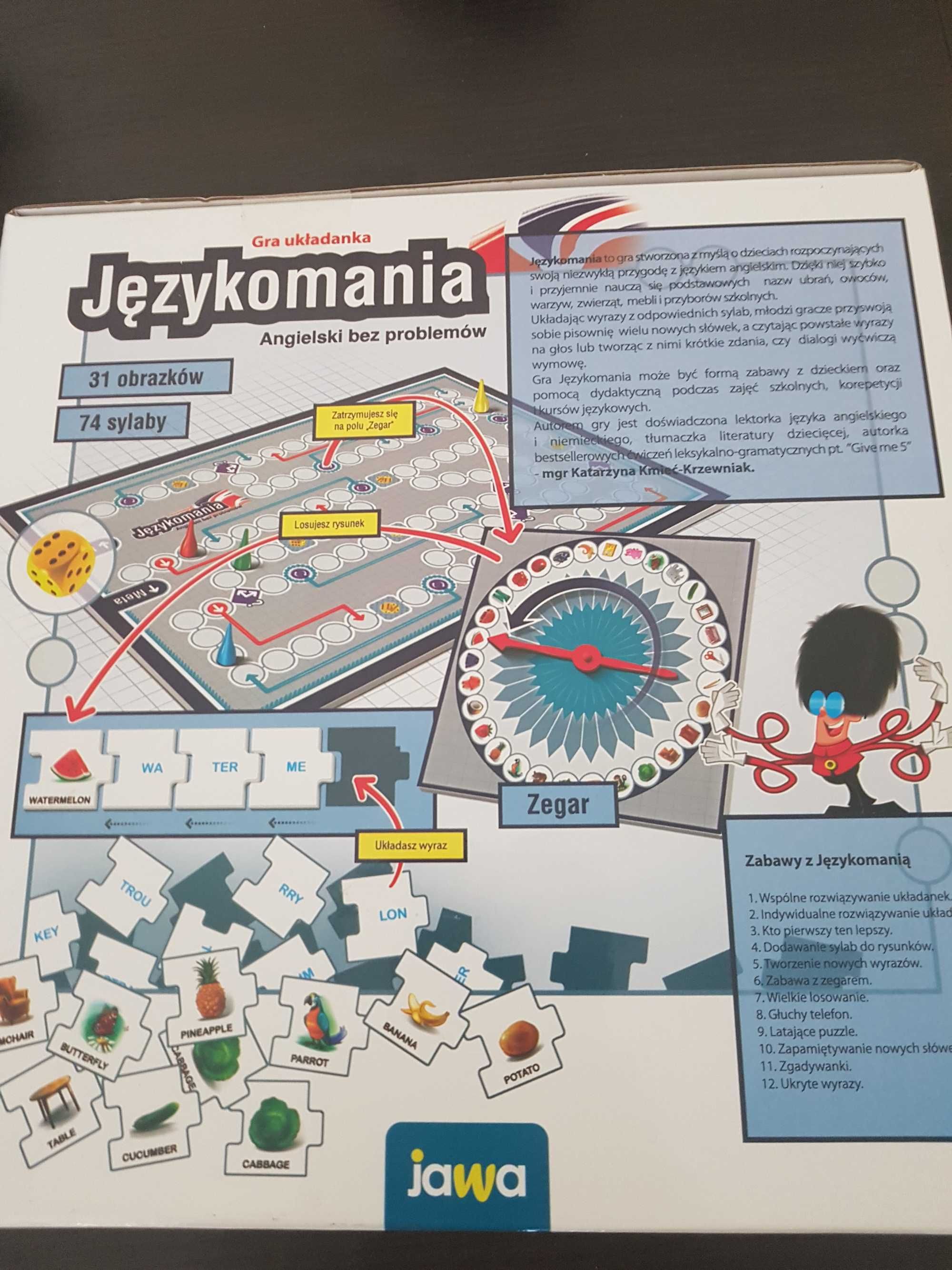 Gra edukacyjna JĘZYKOMANIA jawa