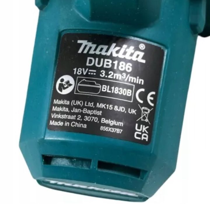 MAKITA Odkurzacz Dmuchawa Akumulatorowa Ogrodowa 245km/h