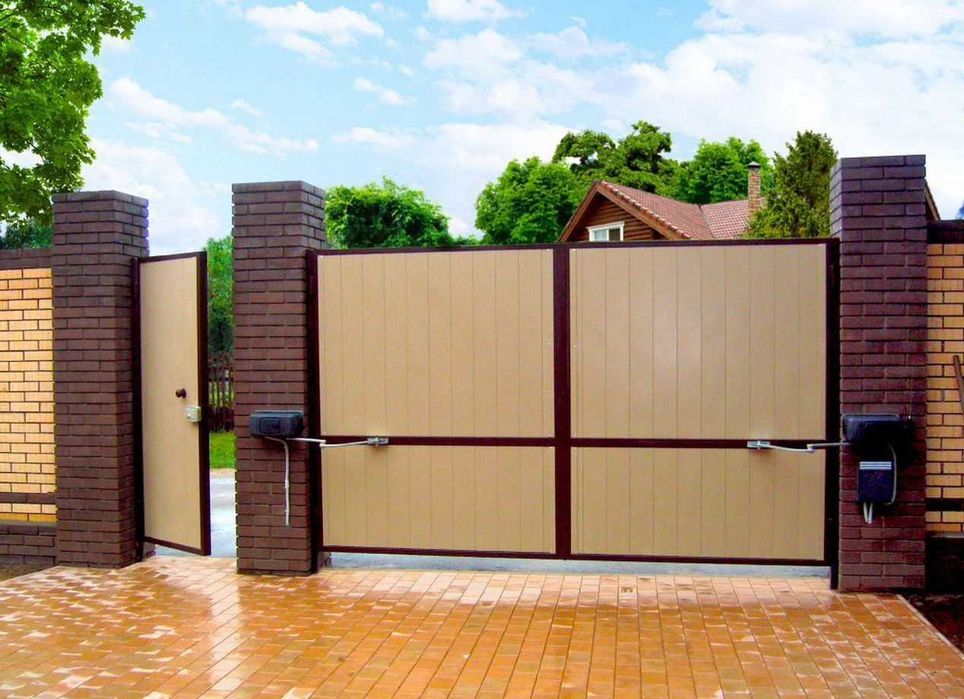 3x1.8 Комплект розпашних воріт TETRIX (КСС) Звари сам розпашные ворота