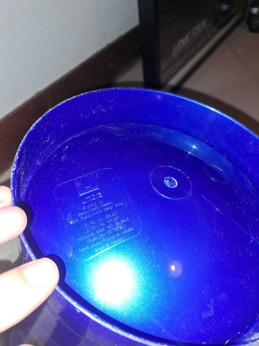 Caixote do lixo Garbino azul