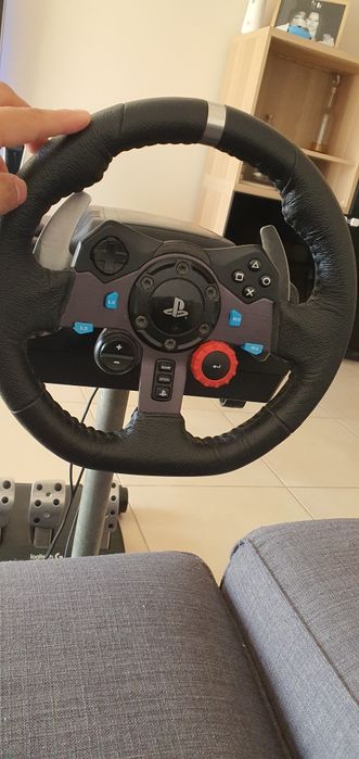 Volante G29 + base em bom estado