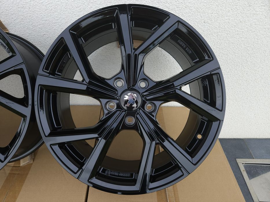 Peugeot 16 " Nowe 5x108 Partner 308 Rifter Felgi Czarne Alufelgi
