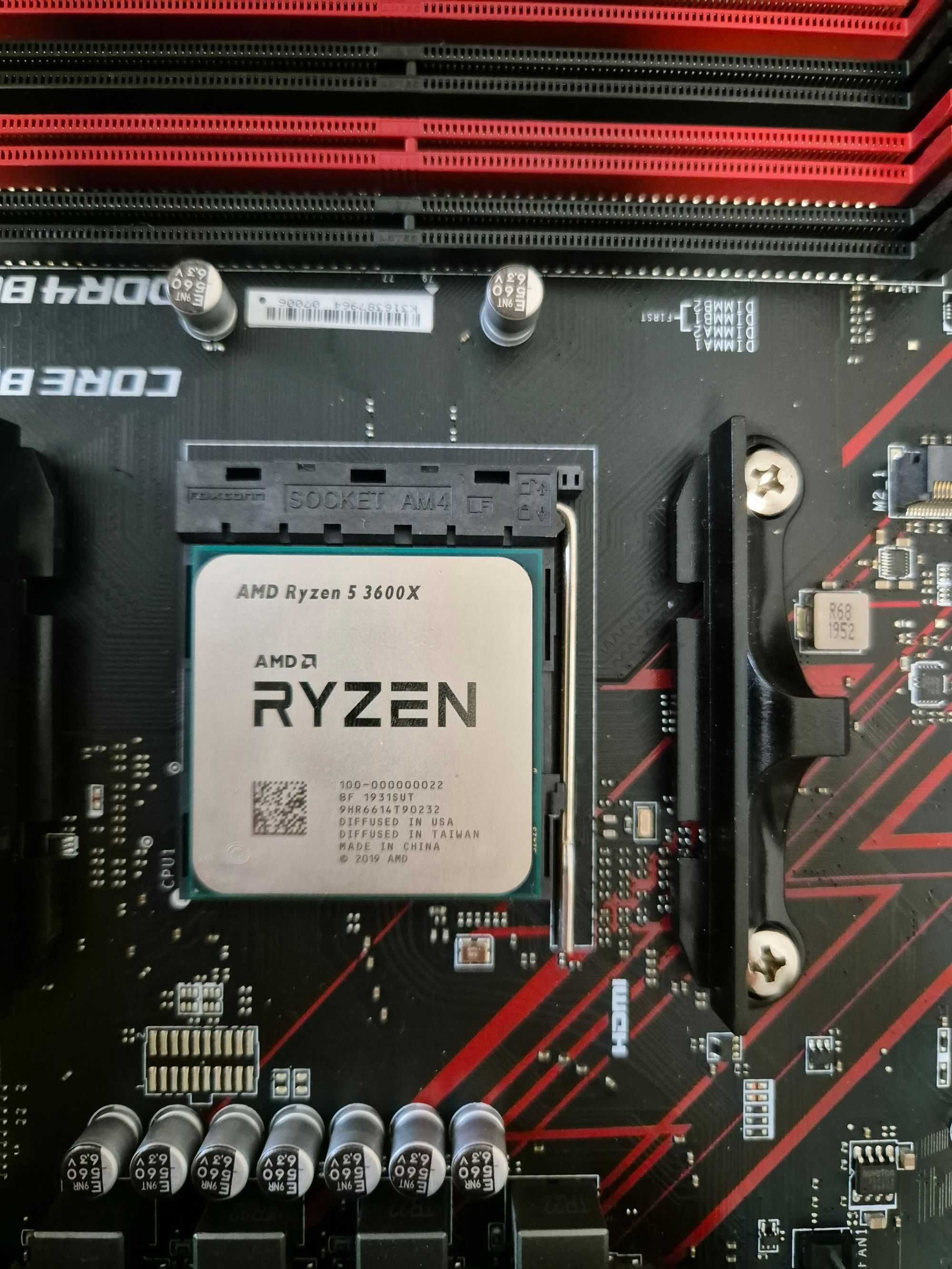 ігровий сет AMD Ryzen 5 3600X 4.4G+мама MSI B450 Gaming PLUS. Trade-IN