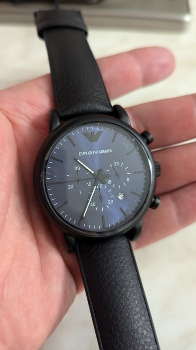 Часы Emporio Armani AR 11351, годинник армані хронограф Італія