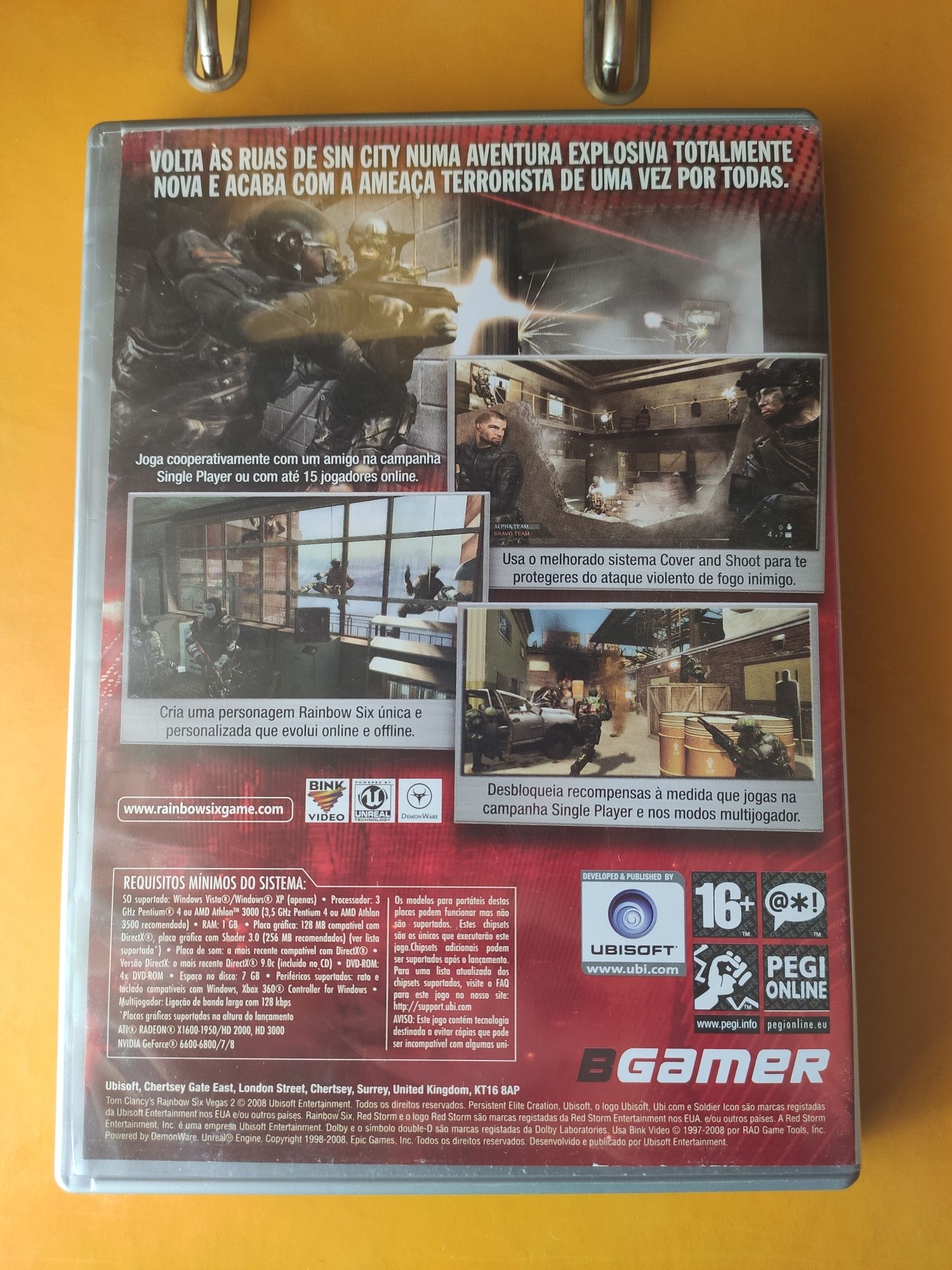 Jogo PC - Tom Clancy's Rainbow six Vegas 2 Original