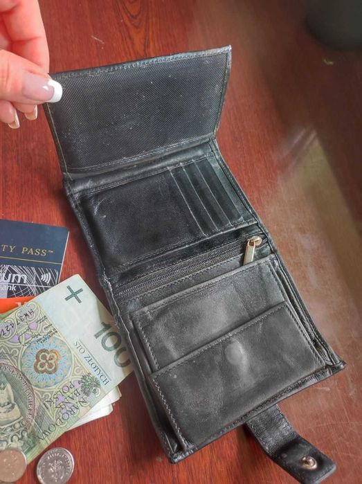 męski portfel portmonetka saszetka Wittchen ze skóry skórzany skórkowy