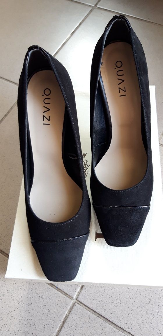 Buty damskie że skóry nowe r-39