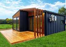 Domek drewniany caloroczny 35m do przeniesienia