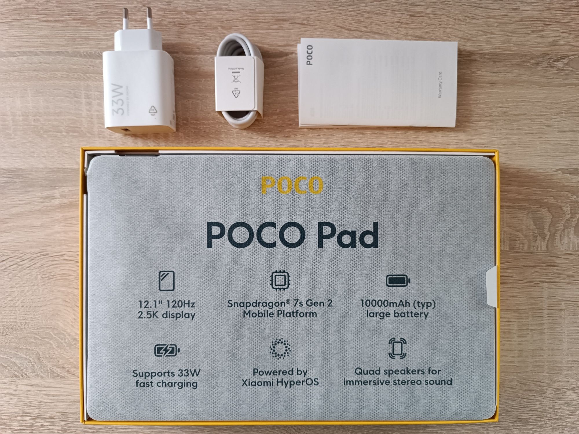 Poco Pad 8/256 Wi-fi Gray