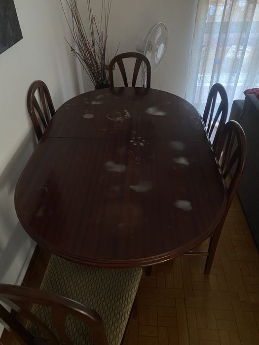 Mesa jantar com cadeiras