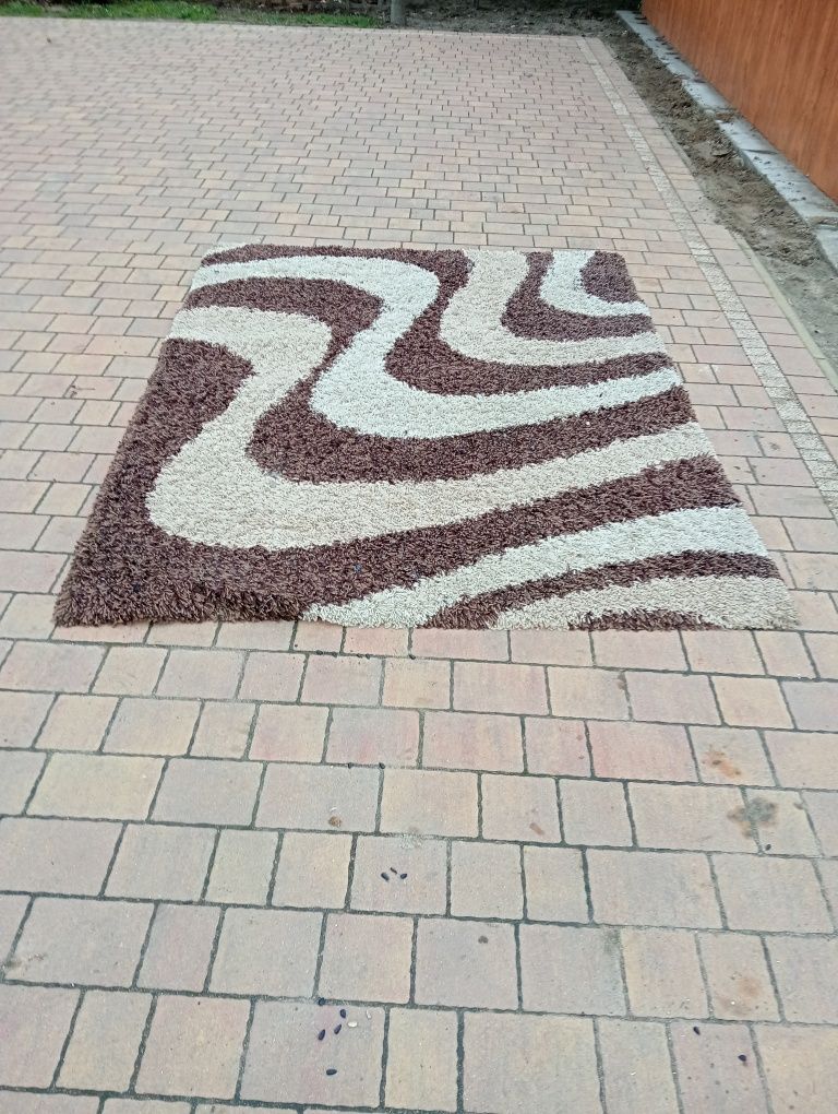 Dywan długi włos
