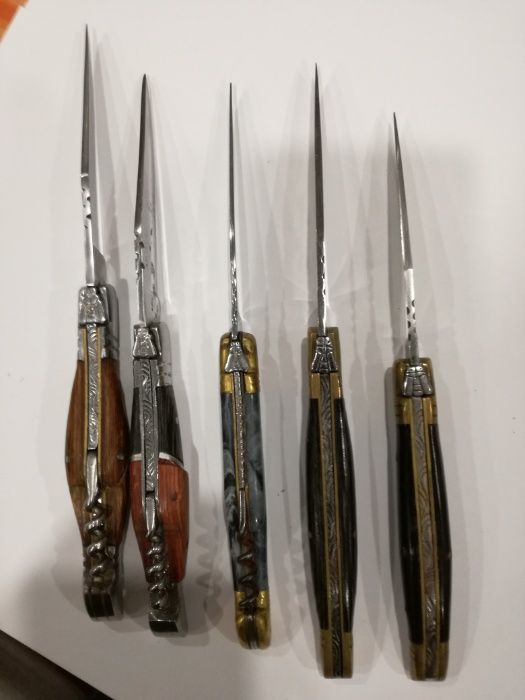 Canivetes-Lote de 5 Canivetes "Laguiole" de coleção-Preço Unitário