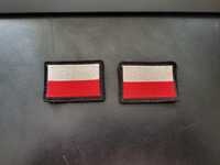 Naszywki falaga Polski, flagi Polski na mundur - rzep