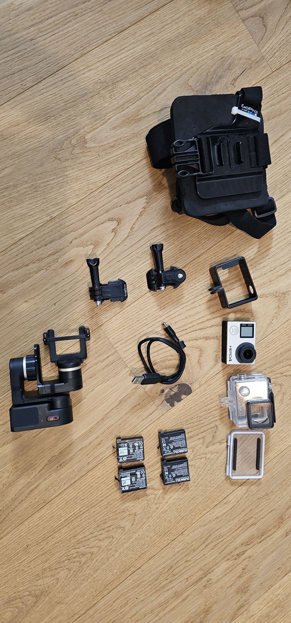 Gopro hero4 black + gimbal Feiyutech WG2