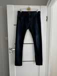Spodnie jeansowe SuperDry Vintage Copper ciemno niebieskie Slim 36W34L