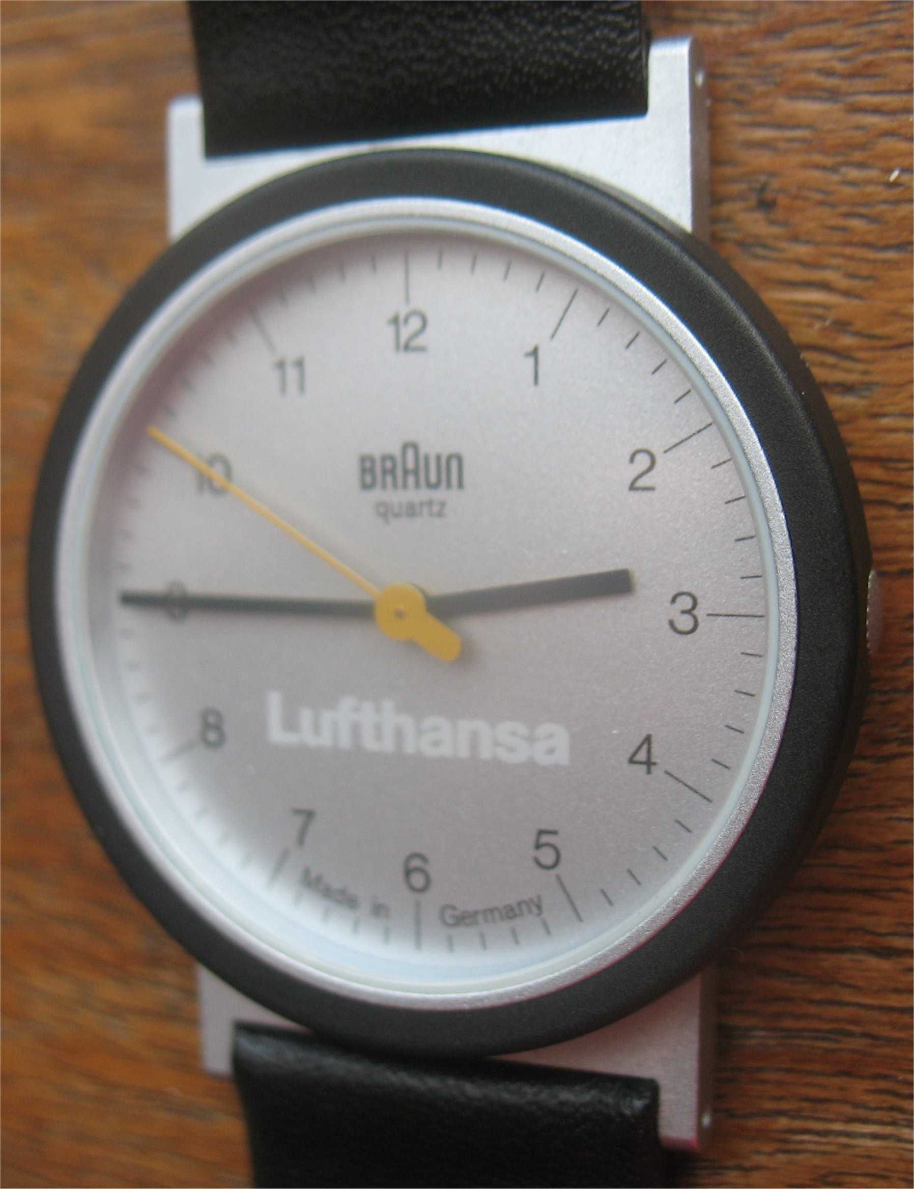 Braun - Quartz - Lufthansa (fabricado na Alemanha)