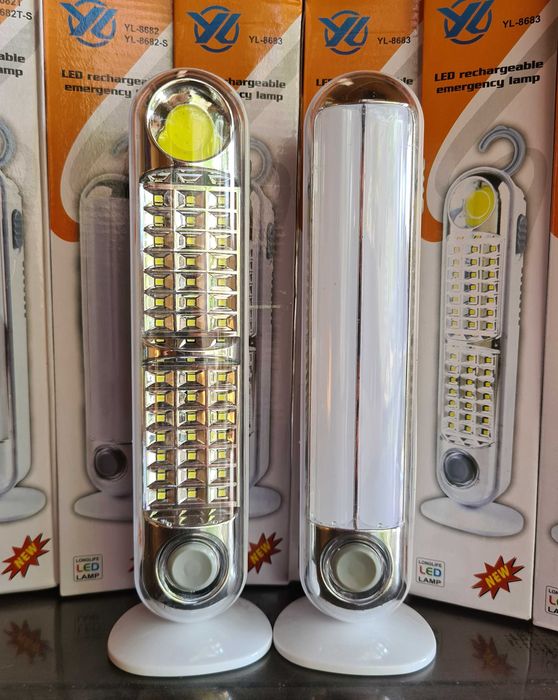 Ліхтар з вбудованим акум.  та зарядним пристроєм. Зарядки от 6 год.