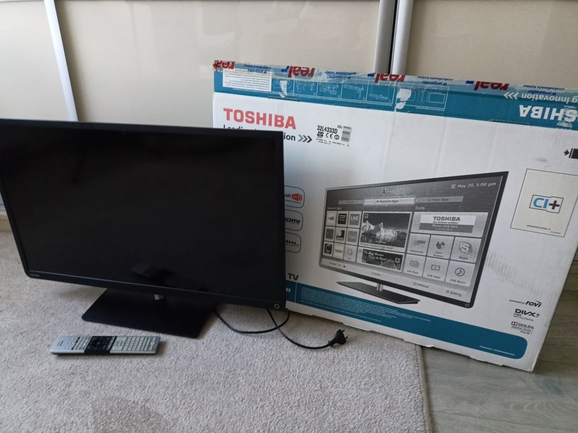 Telewizor Toshiba LED 32 cale FullHD 32L4333D - na części