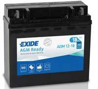 Akumulator Exide AGM12-18 18Ah 250A P+ MOŻLIWY DOWÓZ MONTAŻ