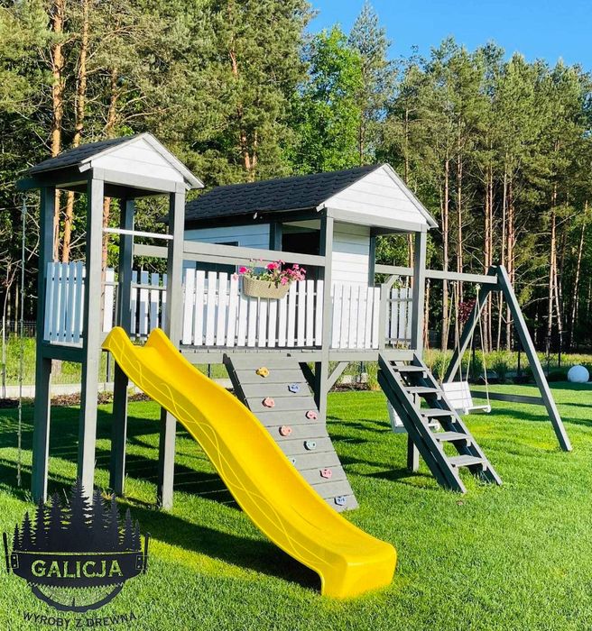 Domek drewniany dla dzieci