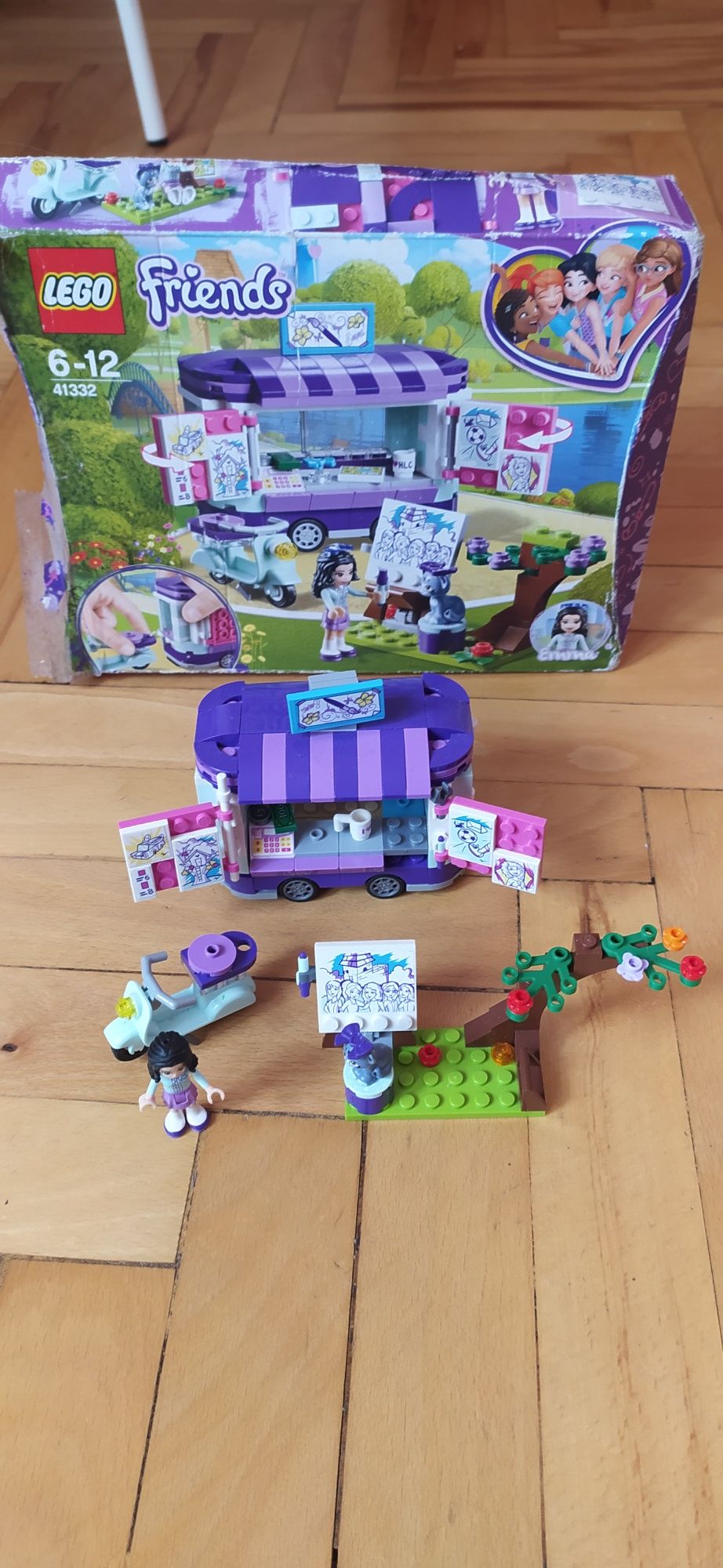 Lego friends 41332 Emma i jej rysunki Atelier