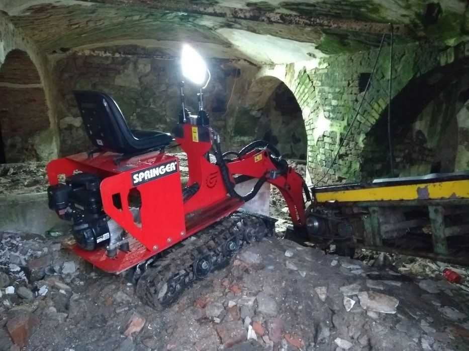 Nowa Minikoparka Springer Mikro koparka Polski Producent
