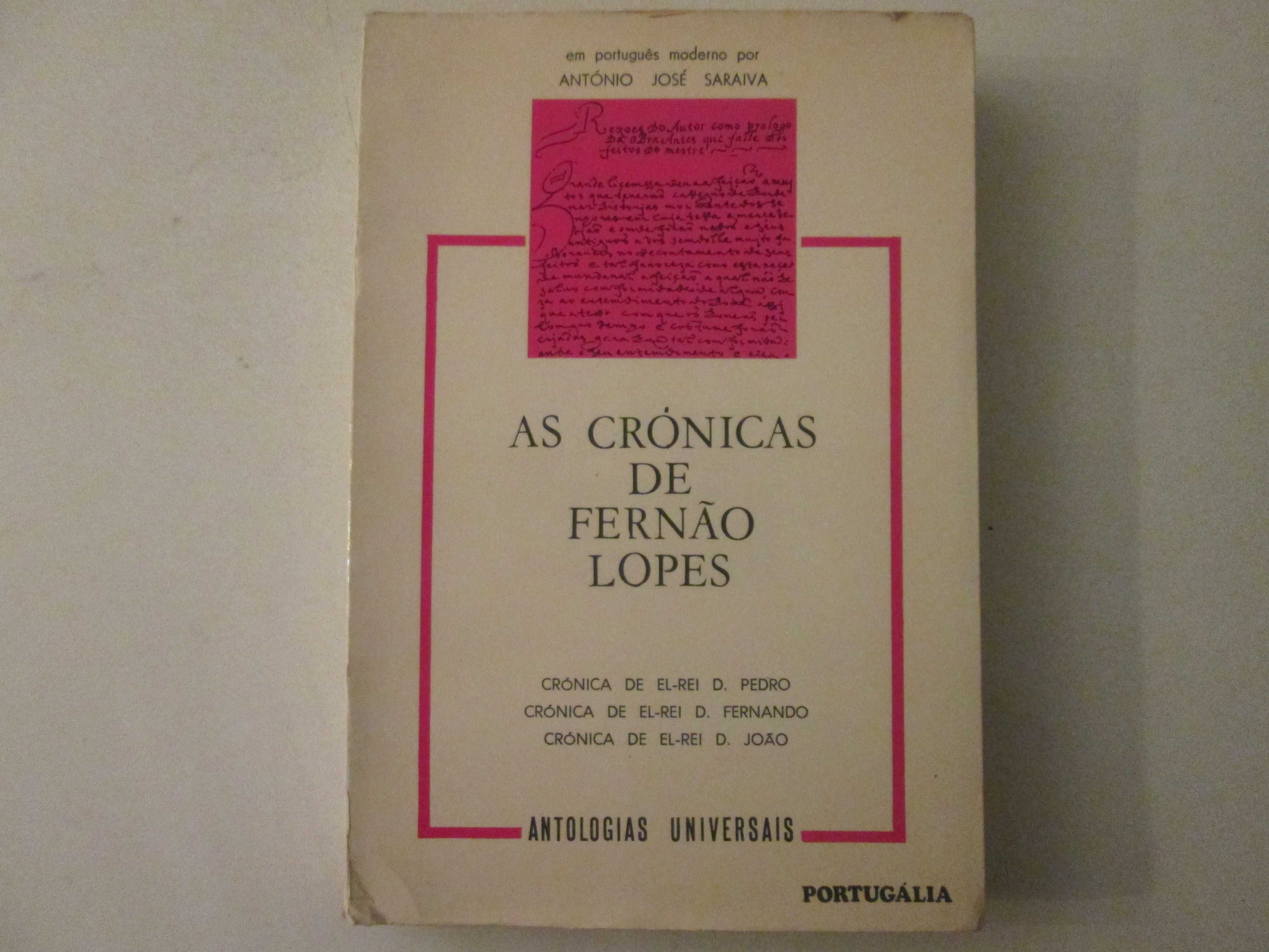 As crónicas de Fernão Lopes- António José Saraiva
