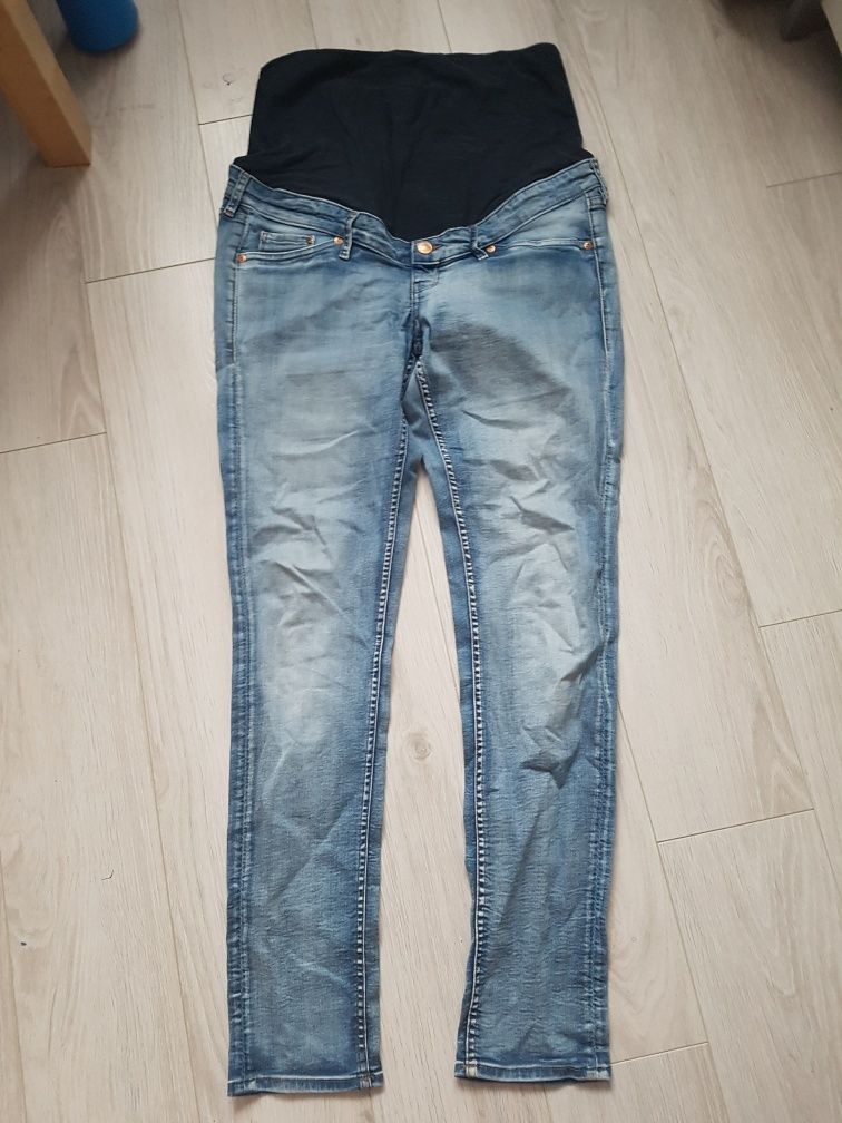 Spodnie ciążowe jeansy 40 H&M Mama skinny jeans