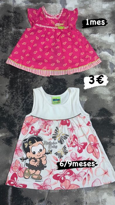 Roupas bebe menina 0/1 3/6 meses