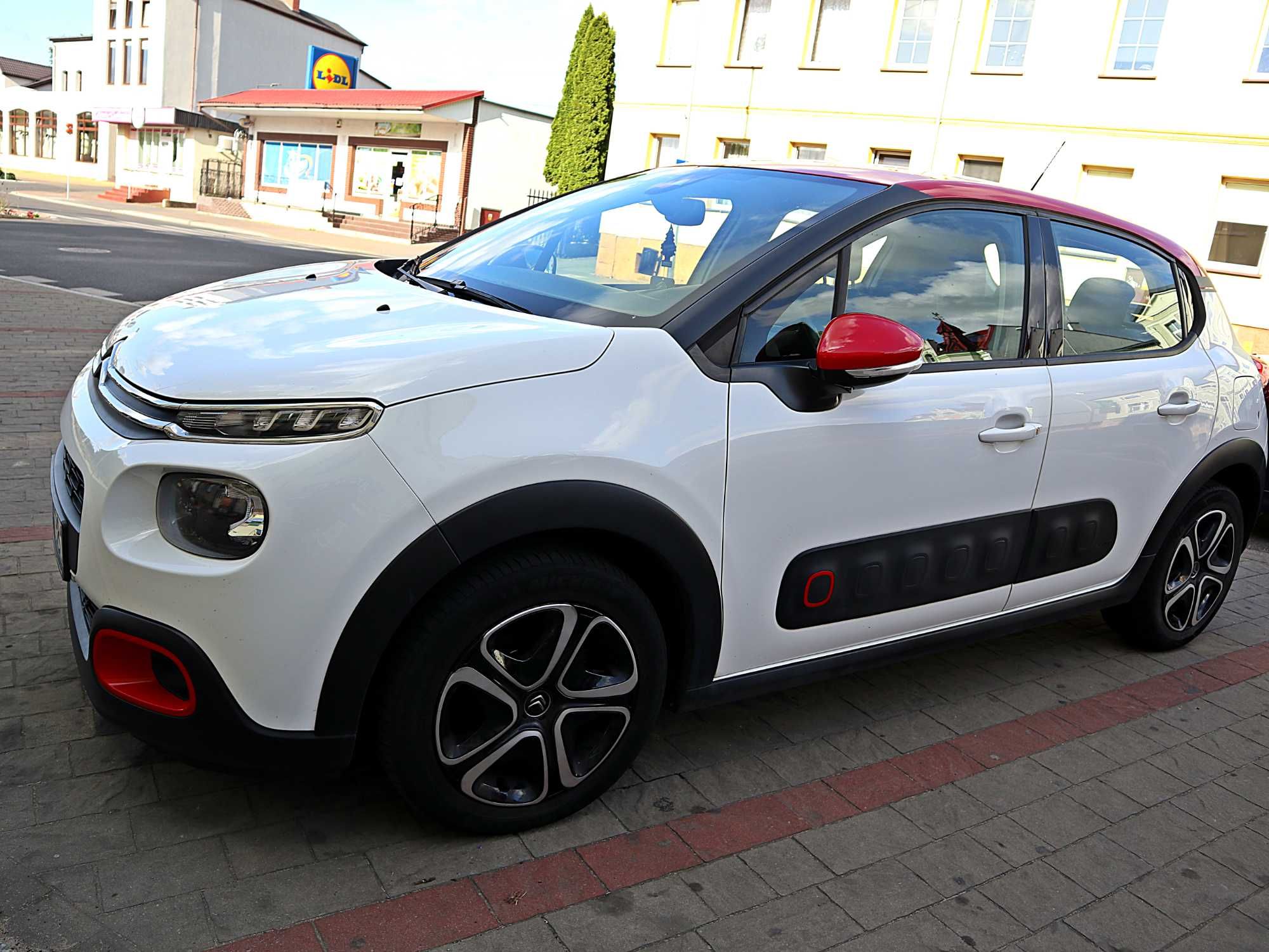 Citroen C3 Shine, 1,2 benzyna 2018 r.