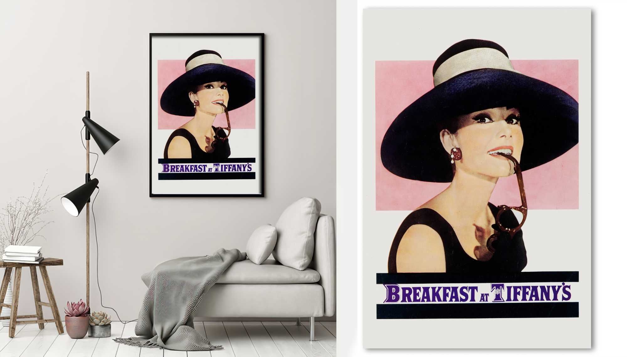 Audrey Hepburn  Śniadanie u Tiffaniego plakat 61x91