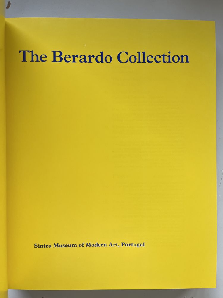 Livro The Berardo Collection - Como Novo