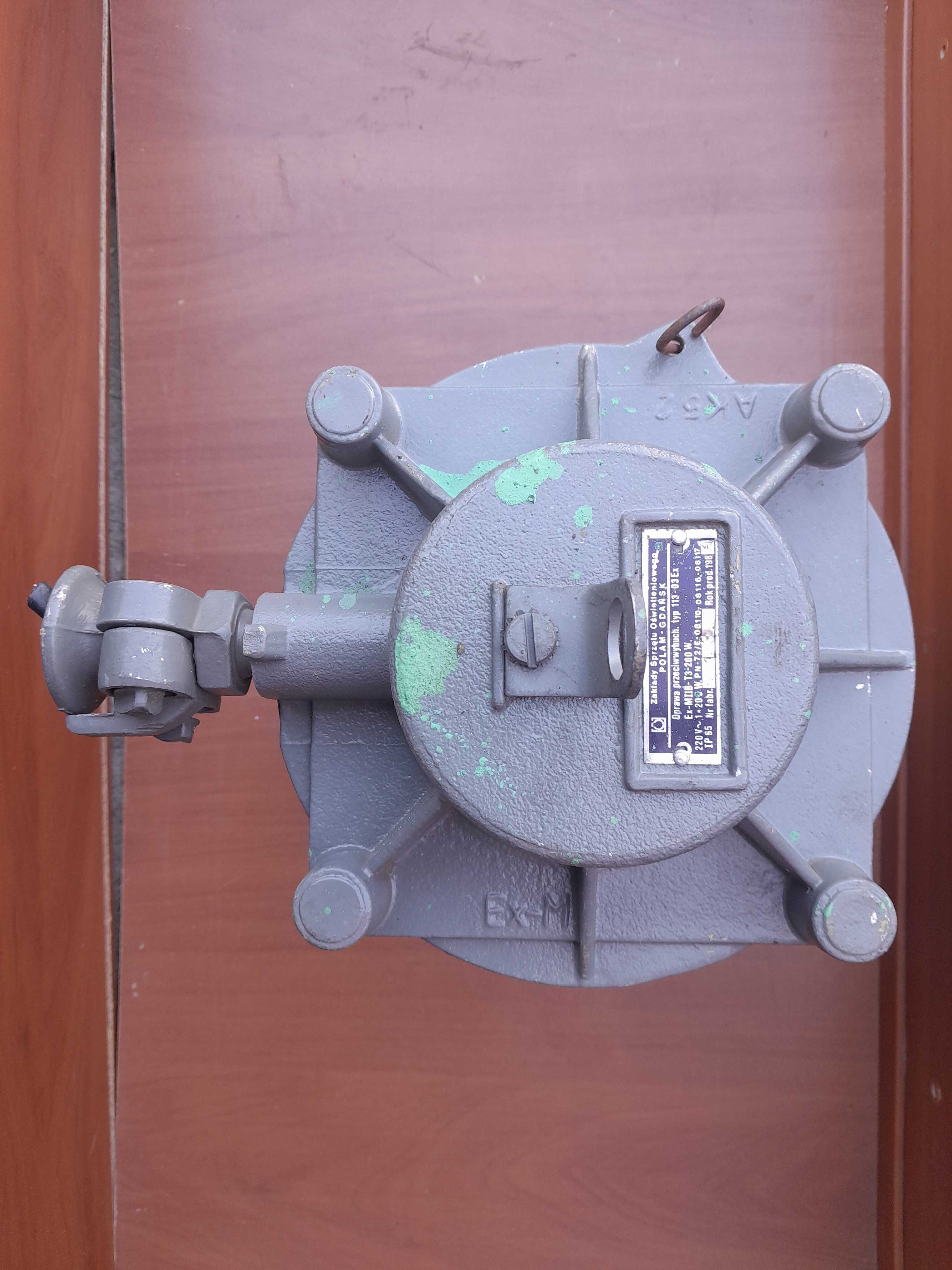 Lampa przemyslowa Loftvintage oprawa przeciwwybuchowa typ113-04Ex E27