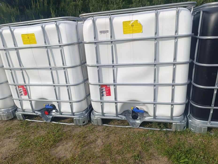 Zbiornik Mauzer 1000l Duży Wlew Czyste