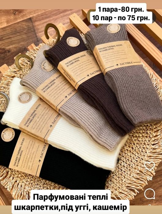 Розпродаж Жіночі теплі шкарпетки під уггі, вовна, теплые носки