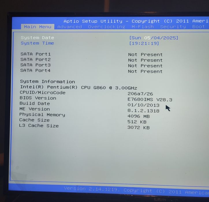 Материнская плата Msi H61m-p22 B3