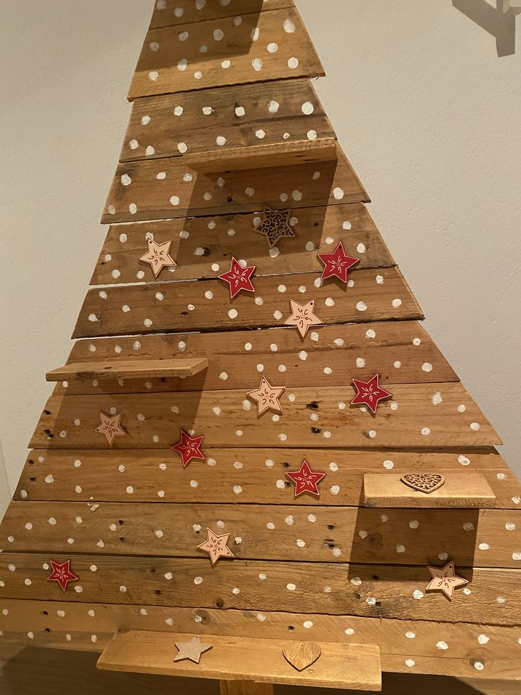 Árvore (de Natal) em madeira