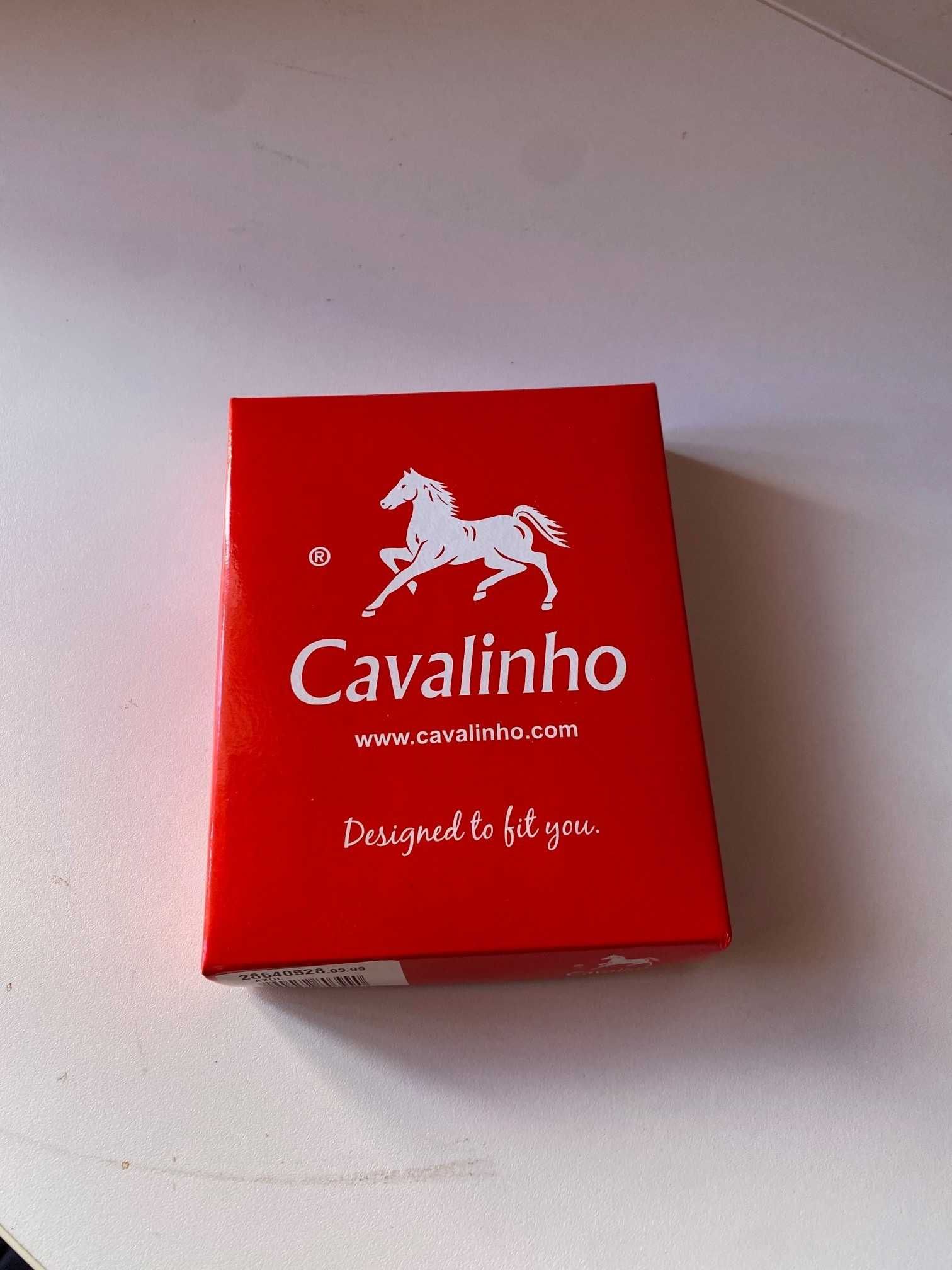 Carteira pele Homem Cavalinho Nova