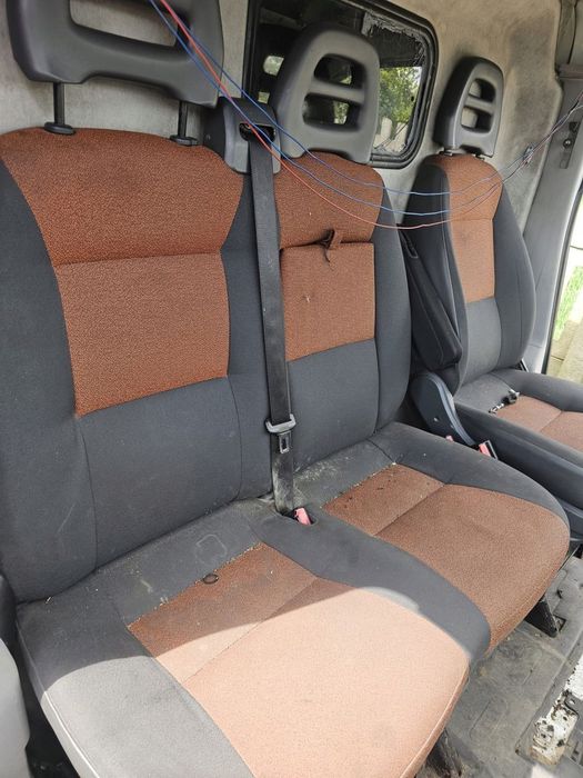Fotel dwójka ławka przedni prawy pasażera Fiat Ducato III