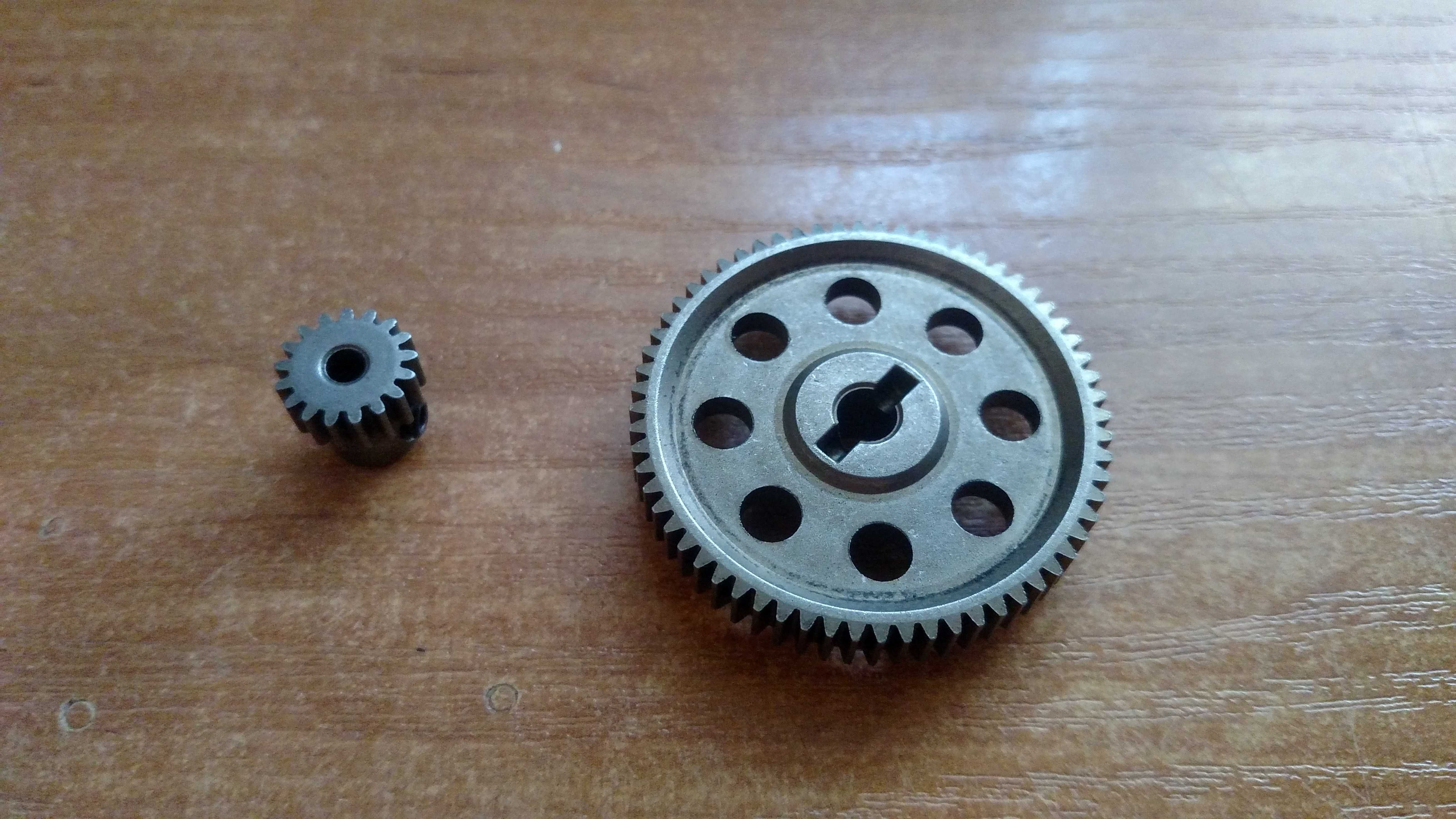 Zębatki stalowe 64T 21T M0.6 do modelu Reely CarbonFighter Jamara New1
