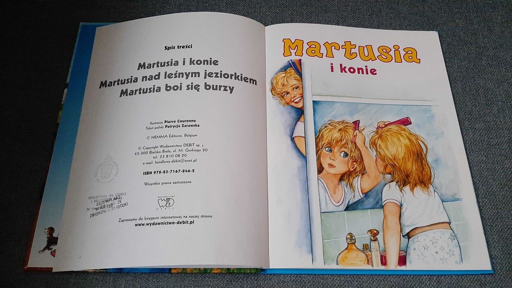 Pierre Couronne Martusia i konie Patrycja Zarawska Martusia i Gufi