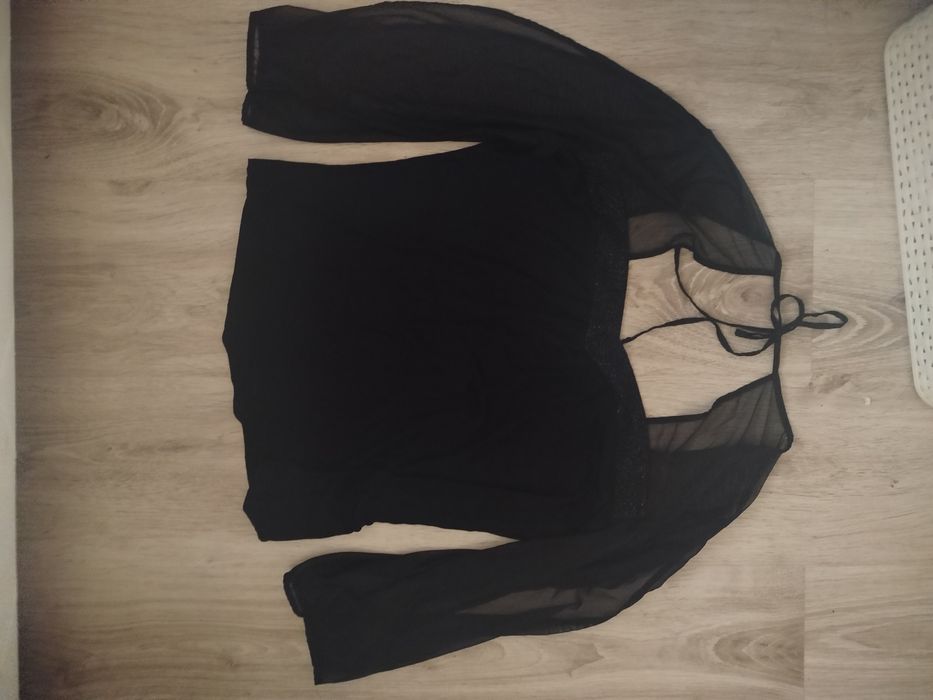 Bluzka damska czarna M L