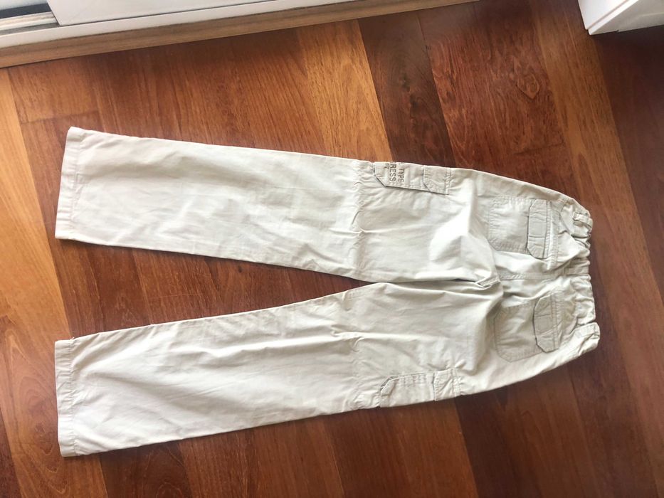 Rapaz | 14 anos | calças Freestyle | beges, tipo cargo