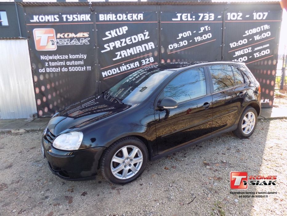 Volkswagen Golf !! BIAŁOŁĘKA !! 1.9 T.Diesel TDi (105 KM), 2006r. prod.! KOMIS TYSIAK