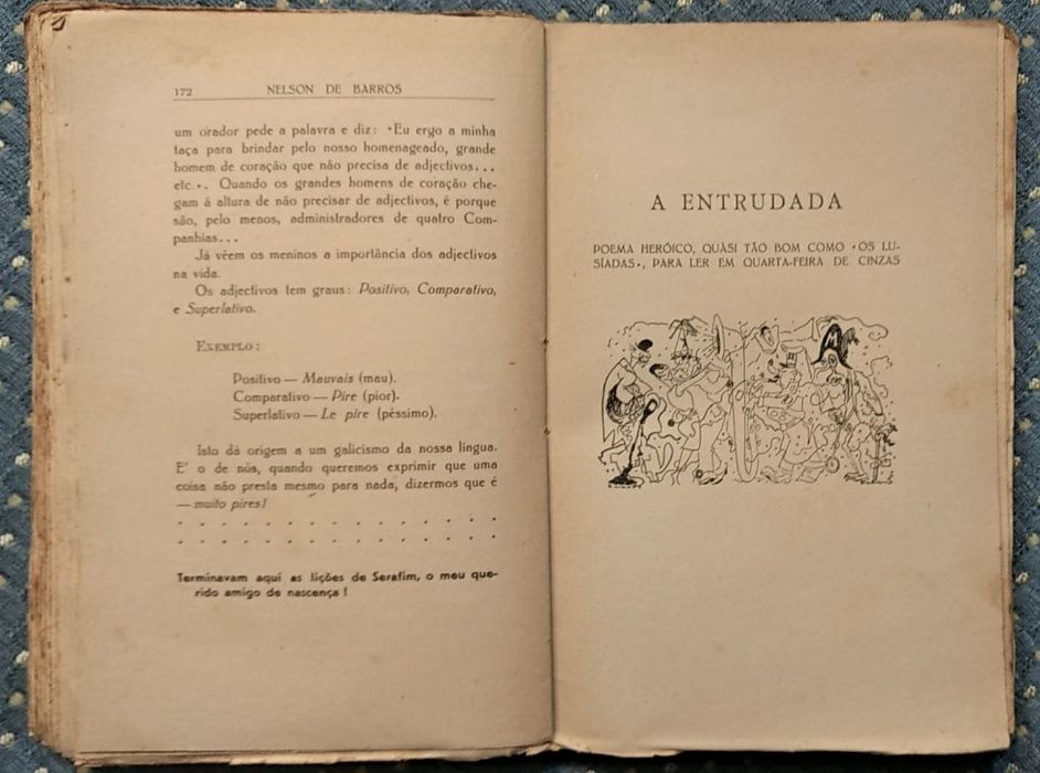 "Direcção Proibida" Nelson de Barros (Prosas Humorísticas) 1937