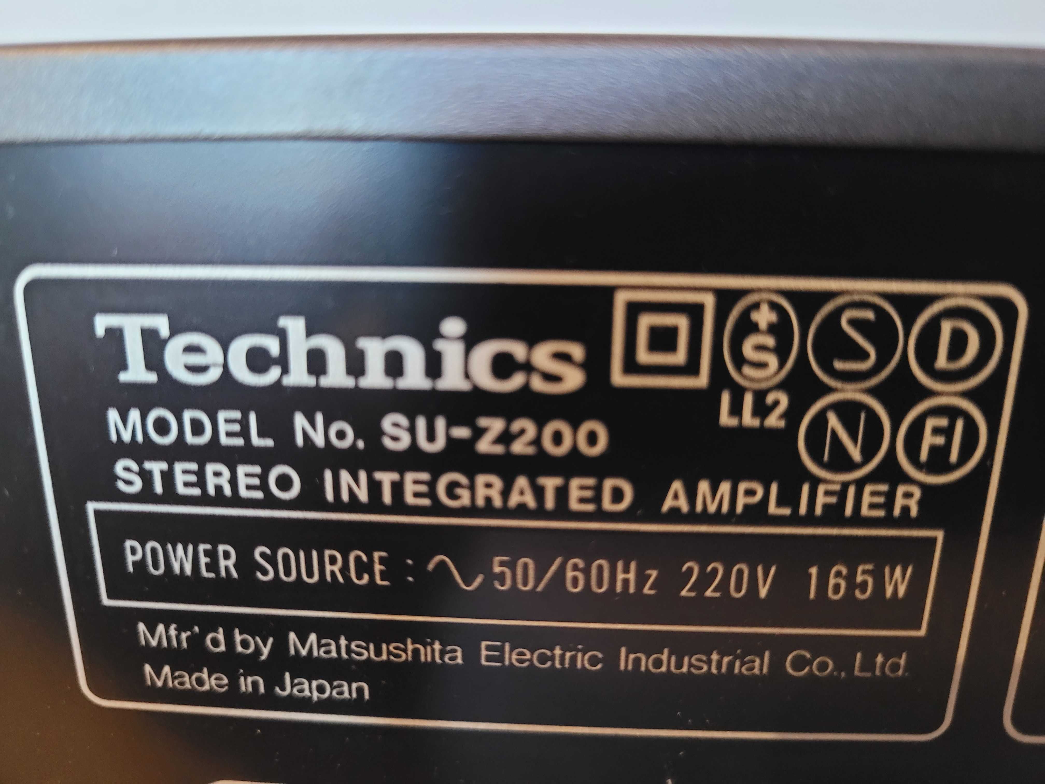 Wzmacniacz  stereo    Technics  Japan   vintage