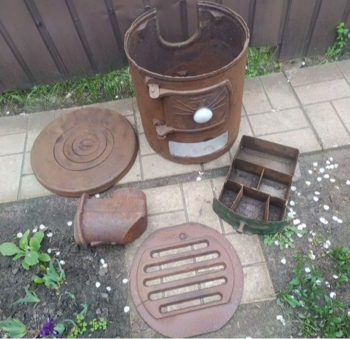 Буржуйка печка чугунная СССР